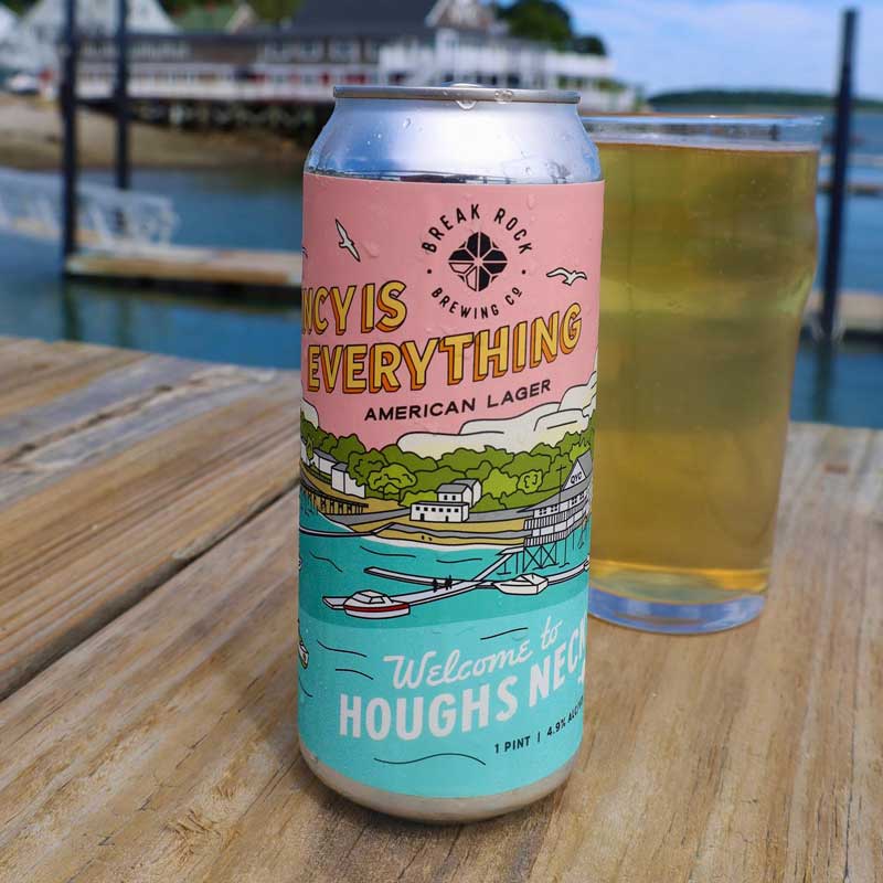 Where to Buy Break Rock Beer: Quincy is Everything Hough's Neck beer