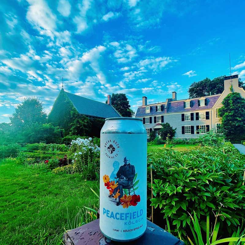 | Break Rock Brewing peacefield kolsch