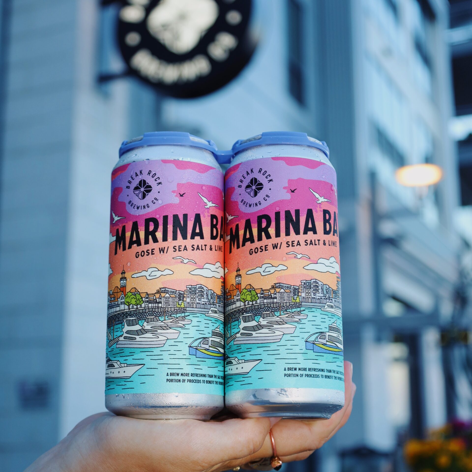 field & wild seltzer cocktail - sangria