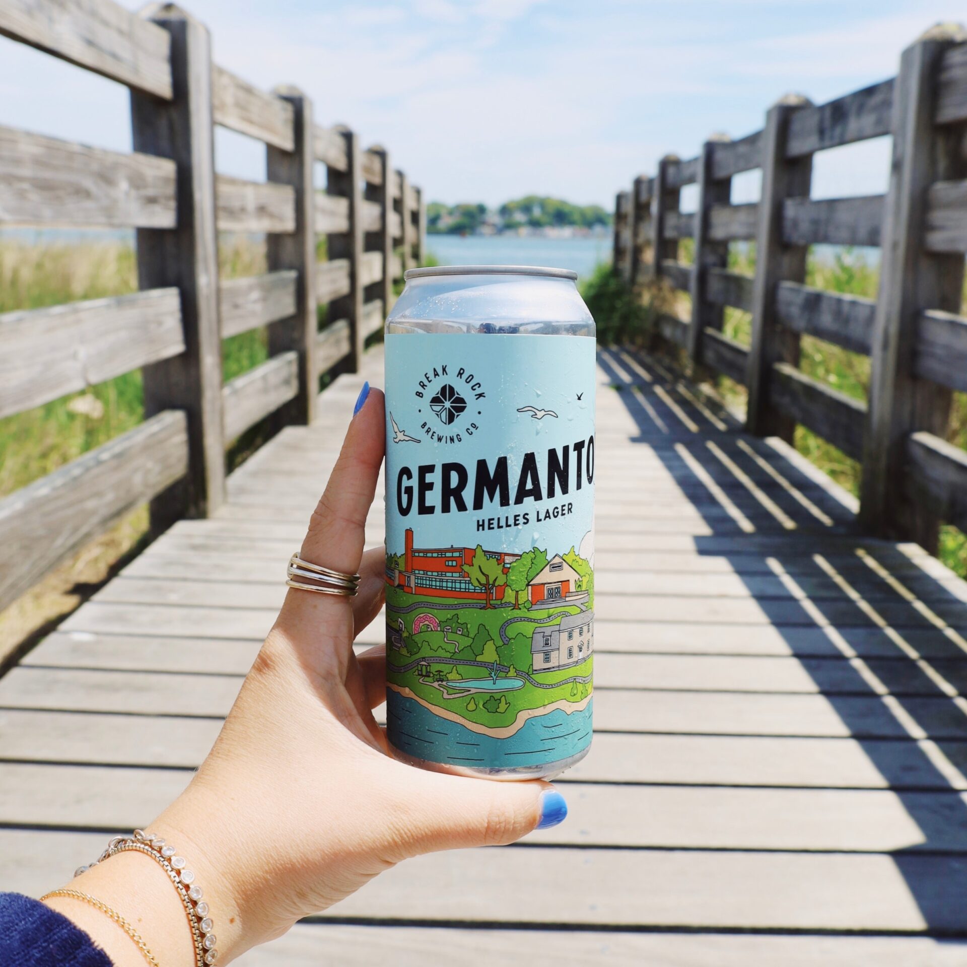 break rock beer peacefield kolsch